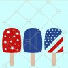  Patriotic Popsicles SVG