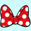 Minnie Mouse bow SVG free, Minnie bow svg free, Free SVG files, Layered Minnie mouse SVG free, Minnie polka dots svg free, Minnie Mouse bow SVG, Minnie Tie SVG Files