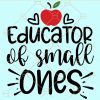 Educator of the small ones svg