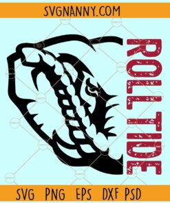 Alabama Roll Tide Elephant Football SVG, Alabama Roll Tide svg, Alabama Roll Tide Football svg