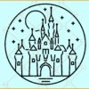 Disney World Castle SVG, Disneyland svg, D svg, Disney Castle svg