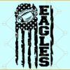Philadelphia Eagles flag SVG, Philadelphia Eagles SVG, Eagles Football SVG