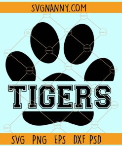 Tigers SVG, Tigers SVG File, Tigers Football SVG, Football SVG, Football Clipart svg