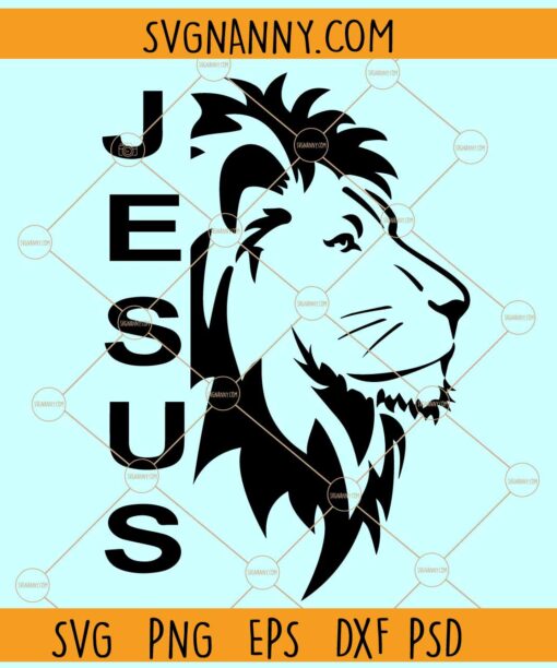 Lion of Judah SVG, Jesus The Lion Svg, Faith SVG, Christian Bible Verse SVG