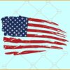 Distressed American flag Clip Art svg, American Flag SVG, USA Flag svg