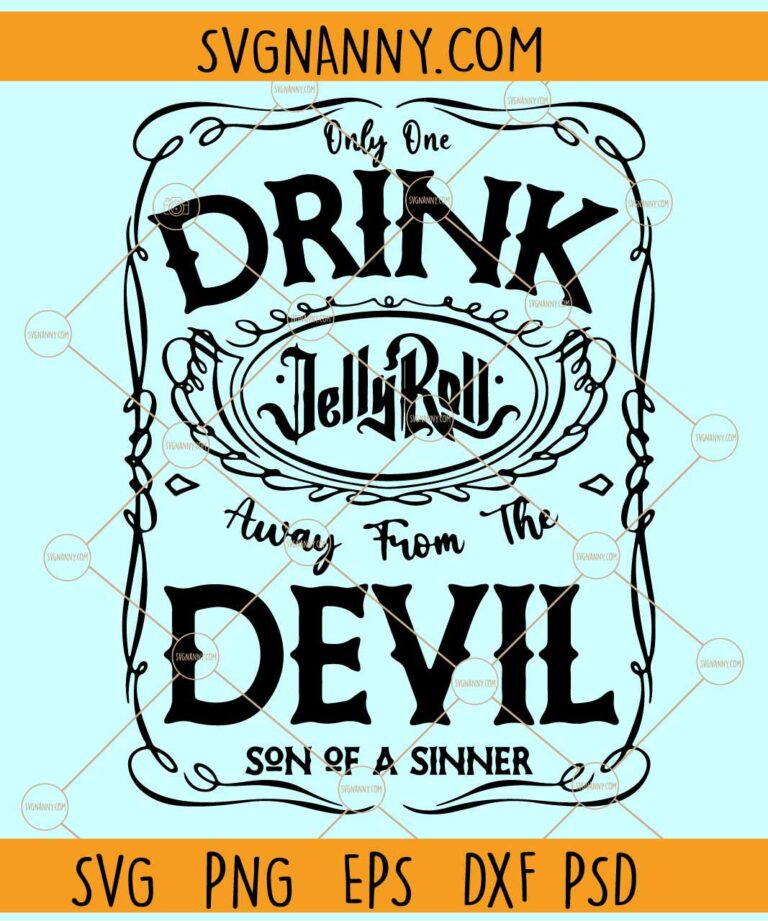 Jelly Roll Son of a Sinner SVG, Jelly Roll Music SVG, Jelly Roll ...