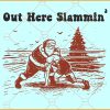 Santa Wrestling SVG, Out Here Slammin’  SVG, Funny Santa Claus Out Here SVG