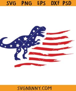 American Flag Dinosaur SVG, American dinosaur SVG,  July 4th SVG, 4th Of July décor SVG,4th of July Svg, Independence Day Svg, Patriotic Svg, 4th of July Shirt Svg