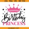 Birthday Princess crown SVG, tiara svg, queen svg, crown clipart svg, crown png, princess crown svg, birthday crown svg, Birthday Princess crown SVG, Princess Tiara svg, Birthday Queen svg, Birthday girl svg