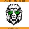 Isibindi Lion with Glasses SVG, Isibindi Bindi SVG, Lion Clipart SVG