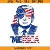 Merica Trump svg, Trump Merica svg, Merica svg, Trump svg, Donald Trump svg, Trump Sunglasses SVG, 4th of july SVG, American Flag svg, Patriotic SVG