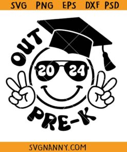 Peace Out Pre-K 2024 Groovy Retro Svg, Pre-K Summer Break Svg, Graduation Svg, Retro Svg, Peace Out Preschool Svg, Preschool Graduation Svg