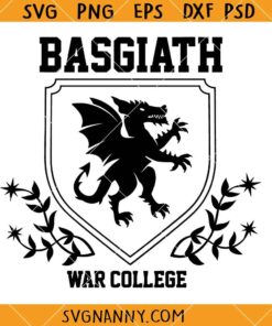 Basgiath War College SVG, Fourth Wing SVG, Fourth Wing Tumbler SVG, Fourth Wing Merch  SVG