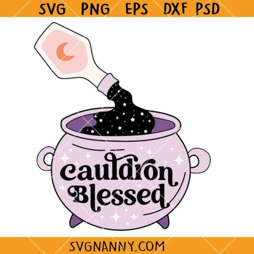 Cauldron Blessed SVG, Acotar Bookish Svg, Booktok Fantasy Book Svg, acotar bookish booktok SVG, fantasy book svg