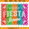 Fiesta Squad SVG, Cinco de Mayo SVG, Cinco de Mayo Party SVG, Fiesta SVG, Viva la Mexico SVG  