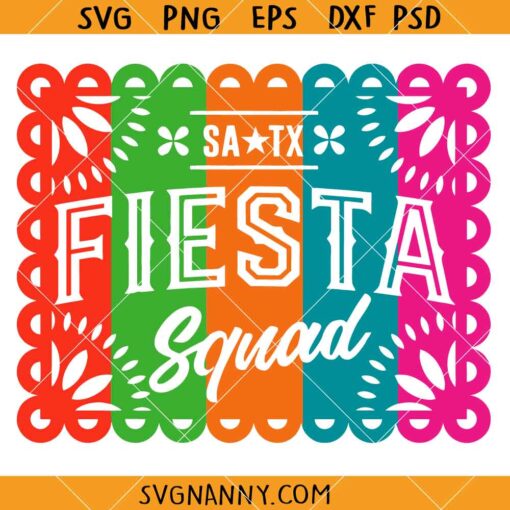 Fiesta Squad SVG, Cinco de Mayo SVG, Cinco de Mayo Party SVG, Fiesta SVG, Viva la Mexico SVG  