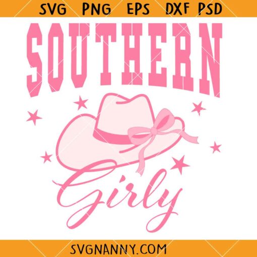 Southern Girly SVG, Southern Girl SVG, Valentine Svg, Country girl SVG, Barbie SVG