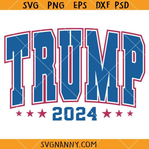 Trump 2024 varisty SVG, Make America Trump Again Svg, Trump SVG, Trump 2024 Svg, President Trump Svg